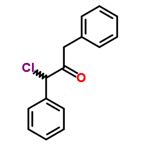 1-氯-1,3-二苯基-2-丙酮结构式_24767-69-9结构式