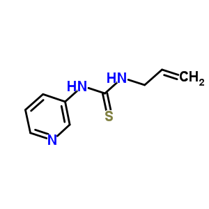 1-烯丙基-3-(吡啶-3-基)硫脲结构式_24775-43-7结构式