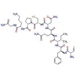 (PHE2,ORN8)-氧基TOCIN结构式_2480-41-3结构式