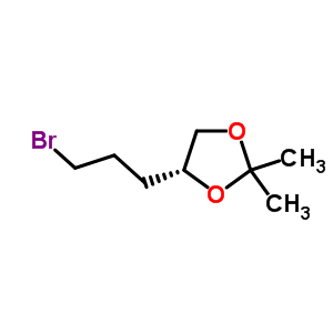 (R)-4,5-isopropylidene-1-bromopentane Structure,251998-53-5Structure