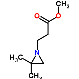 2,2-二甲基-1-氮丙啶丙酸甲酯结构式_25263-40-5结构式