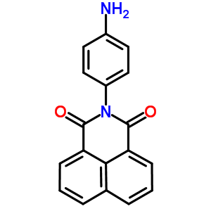 2-(4-氨基苯基)-苯并[de]异喹啉-1,3-二酮结构式_25287-05-2结构式