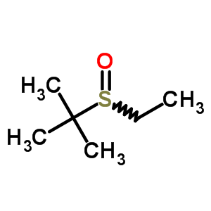 2-(乙基亚磺酰基)-2-甲基-丙烷结构式_25432-20-6结构式