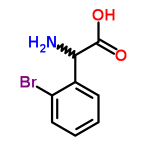 氨基-(2-溴苯基)乙酸结构式_254762-66-8结构式