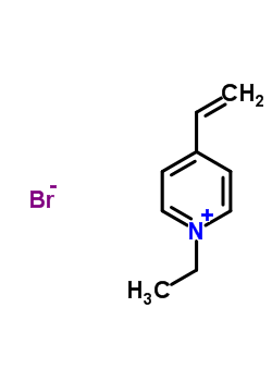 聚(4-乙烯基-N-乙基吡啶)结构式_25619-82-3结构式