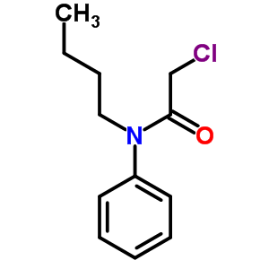 n-丁基-2-氯-n-苯基-乙酰胺结构式_2567-53-5结构式