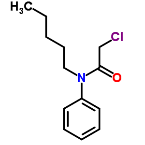2-氯-N-戊基-N-苯基-乙酰胺结构式_2567-55-7结构式