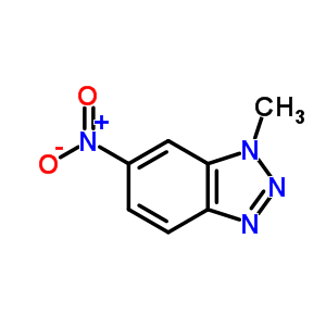 1-Methyl-6-nitro-1h-benzotriazole Structure,25877-35-4Structure