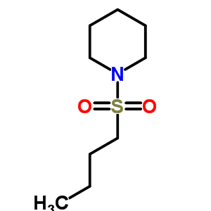 1-(丁基磺酰基)-哌啶结构式_2588-51-4结构式