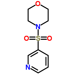 4-(吡啶-3-基磺酰基)吗啉结构式_26103-48-0结构式