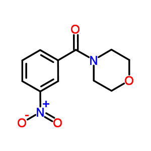 Methanone,4-morpholinyl(3-nitrophenyl)- Structure,26162-90-3Structure