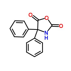 4,4-Diphenyloxazolidine-2,5-dione Structure,26314-06-7Structure
