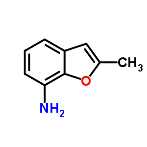2-甲基-1-苯并呋喃-7-胺盐酸盐结构式_26325-21-3结构式