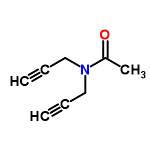 N,N-二-2-丙炔-1-基-乙酰胺结构式_26457-83-0结构式
