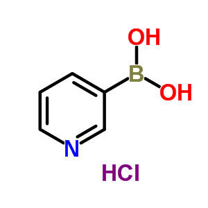吡啶-3-硼酸盐酸盐结构式_265664-63-9结构式