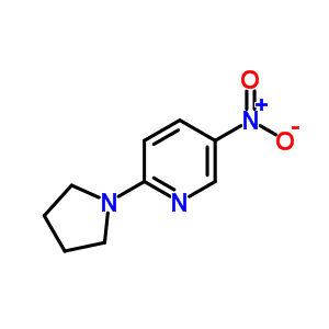 5-Nitro-2-(1-pyrrolidinyl)pyridine Structure,26820-63-3Structure