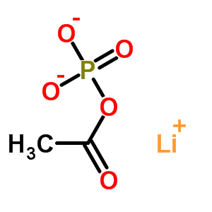 乙酰磷酸锂结构式_26902-64-7结构式