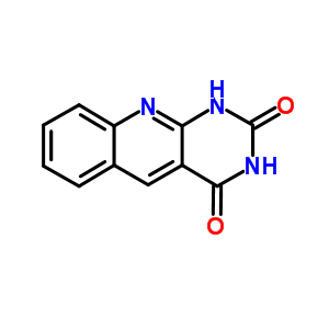 嘧啶并[4,5-b]喹啉-2,4(1H,3H)-二酮结构式_26908-38-3结构式
