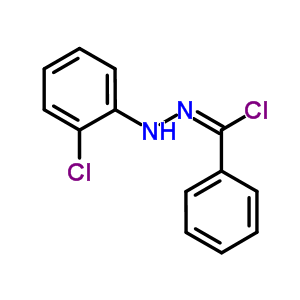 N-(2-chlorophenyl)benzenecarbohydrazonoyl chloride Structure,26946-54-3Structure