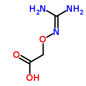 2-[[(氨基亚氨基甲基)氨基]氧基]-乙酸结构式_27091-81-2结构式