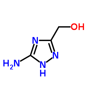 (5-氨基-1H-[1,2,4]噻唑-3-基)-甲醇结构式_27277-03-8结构式