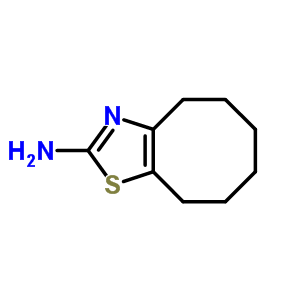 4,5,6,7,8,9-六氢环辛基[d][1,3]噻唑-2-胺结构式_27461-00-3结构式