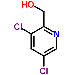 2-Pyridinemethanol, 3,5-dichloro- Structure,275383-87-4Structure