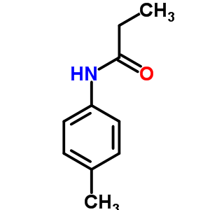 n-(4-甲基苯基)-丙酰胺结构式_2759-55-9结构式