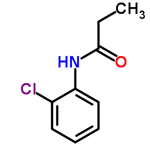 n-(2-氯苯基)-丙酰胺结构式_2760-32-9结构式