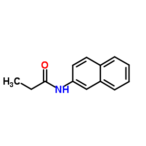 N-2-萘-丙酰胺结构式_2760-34-1结构式
