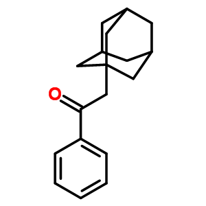2-(1-金刚烷)-1-苯乙酮结构式_27648-26-6结构式