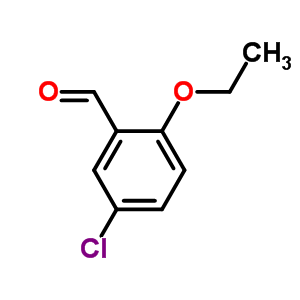 5-氯-2-乙氧基苯甲醛结构式_27682-64-0结构式