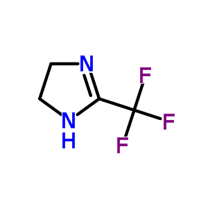 2-(三氟甲基)-4,5-二氢-1H-咪唑结构式_2794-20-9结构式