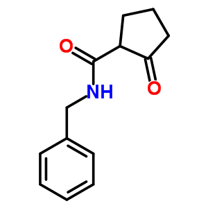 2-Oxo-cyclopentanecarboxylic acidbenzylamide Structure,2799-86-2Structure
