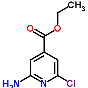 2-氨基-6-氯异烟酸乙酯结构式_28056-05-5结构式