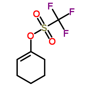 1-Cyclohexen-1-yl trifluoromethane- Structure,28075-50-5Structure