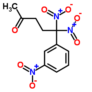 5,5-二硝基-5-(3-硝基苯基)-2-戊酮结构式_28190-63-8结构式