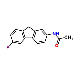 N-(6-氟-9H-芴-2-基)-乙酰胺结构式_2823-94-1结构式