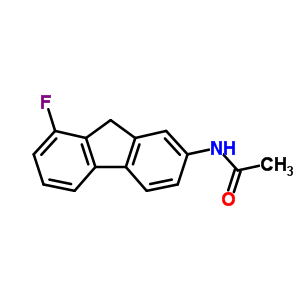 N-(8-氟-9H-芴-2-基)-乙酰胺结构式_2823-95-2结构式