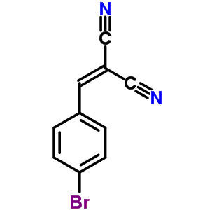 2-[(4-溴苯基)亚甲基]-丙二腈结构式_2826-24-6结构式