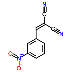 2-[(3-硝基苯基)亚甲基]-丙二腈结构式_2826-32-6结构式