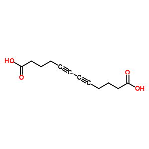 5,7-Dodecadiynedioic acid Structure,28393-04-6Structure