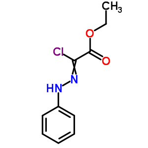 2-氯-2-(苯基亚肼基)乙酸乙醚结构式_28663-68-5结构式