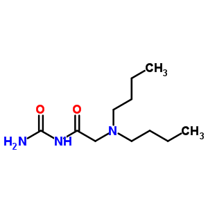 n-(氨基羰基)-2-(二丁基氨基)-乙酰胺结构式_28788-22-9结构式