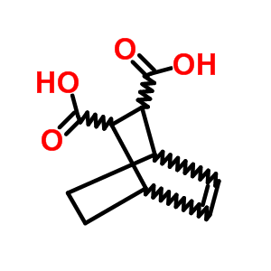 双环[2.2.2]-5-辛烯-2,3-二羧酸结构式_28871-80-9结构式
