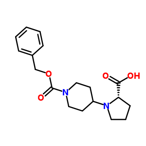 L-n-(4-n-cbz-哌啶)脯氨酸结构式_289677-06-1结构式