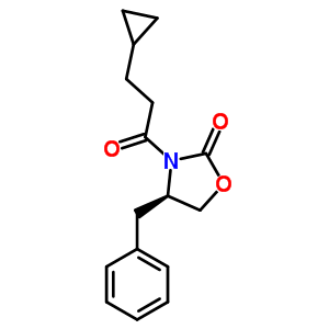 (R)-4-benzyl-3-(3-cyclopropyl-propionyl)-oxazolidin-2-one Structure,289677-11-8Structure