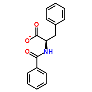 N-苯甲酰基苯基丙氨酸结构式_2901-76-0结构式