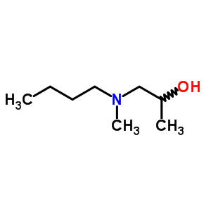 1-(丁基甲基氨基)-2-丙醇结构式_29151-43-7结构式