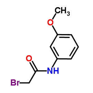 2-溴-n-(3-甲氧基苯基)乙酰胺结构式_29182-94-3结构式
